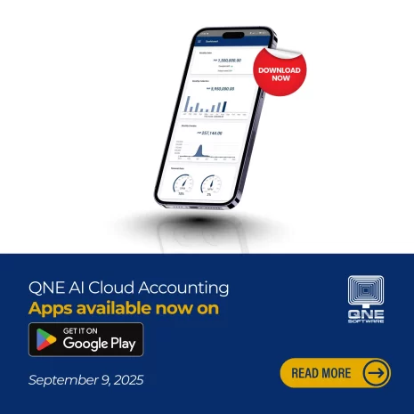QNE AI Cloud Accounting Apps on Google Play Now Available!