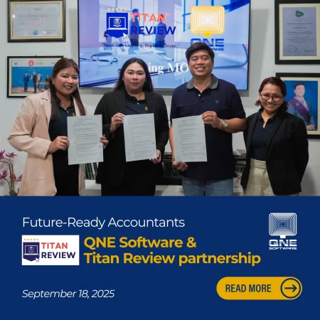 QNE Software and Titan Review Partnership: Leading the Future of Accounting Education